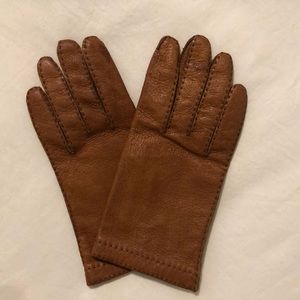 Pigskin leather gloves
